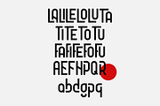 Matanya Condensed Logo Font, a Sans Serif Font by Artiveko (Thumbnail 7 of 7)