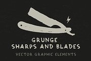 Grunge Sharps and Blades, an Object Graphic by danielcomerci (Thumbnail 1 of 4)