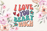 I Love You Beary Much, an Illustration by T-shirt Pond (Thumbnail 3 of 3)