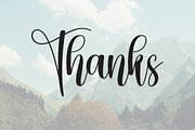 Mountain | Script Font, a Handwritten Font by Scratchones (Thumbnail 9 of 9)
