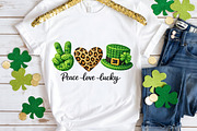 St. Patrick's Day Peace Love Lucky, an Illustration by Canvas Craft (Thumbnail 4 of 4)