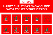 Happy Christmas Design, a Decorative Illustration by Lakhan1998 (Thumbnail 1 of 6)