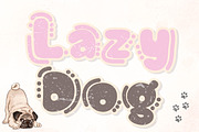 LAZY DOG - Handwritting, a Handwritten Font by Charmingbear59.design (Thumbnail 1 of 5)