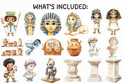 Museum Day Adventures Clipart, an Illustration by PassionPNGcreation (Thumbnail 2 of 12)