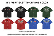 4K Work Shirt Mockup PSD Editable, a Shirt Mockup by std.badboy (Thumbnail 2 of 4)