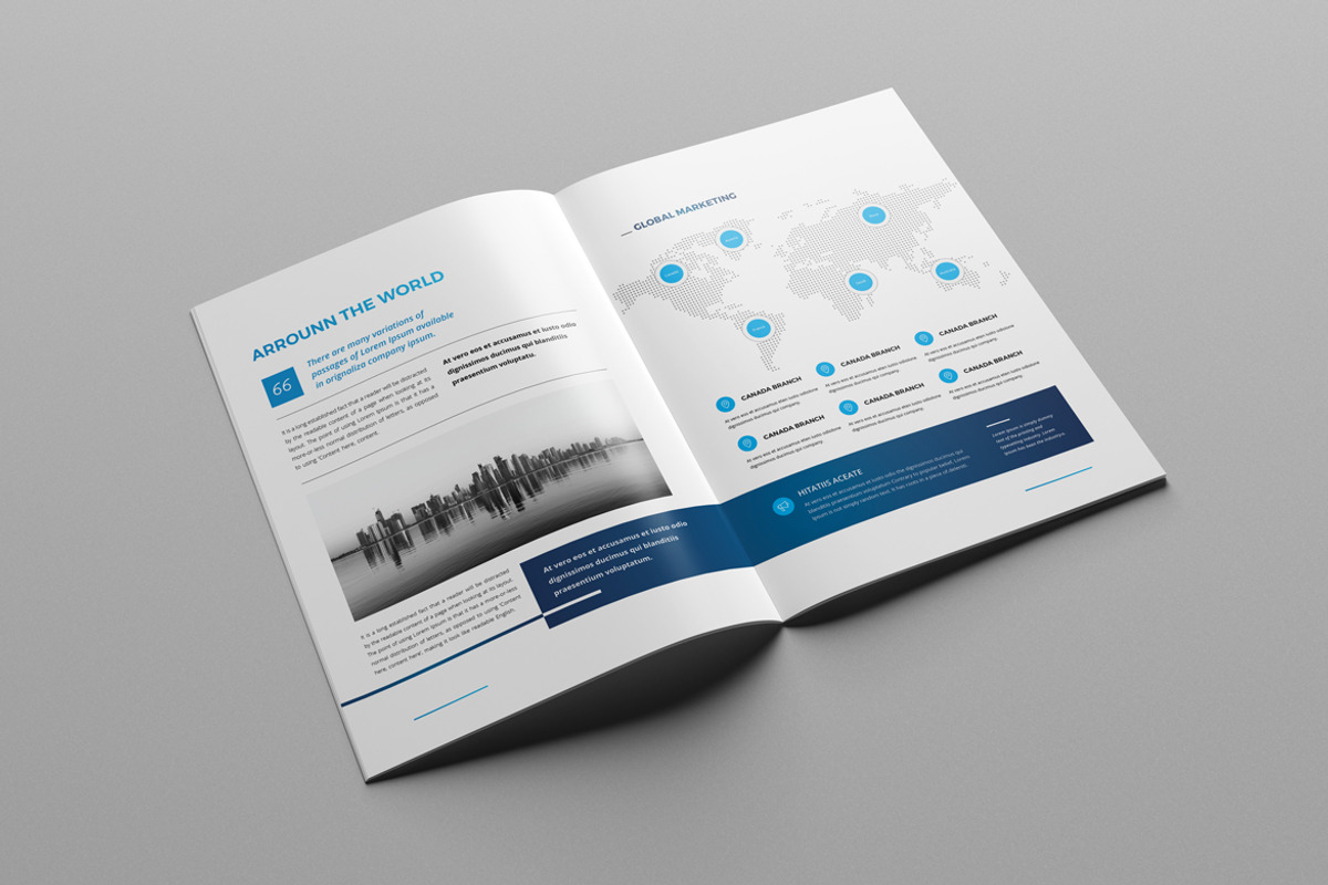 Corporate Brochure, a Brochure Template by Pro-Gh (Photo 3 of 10)