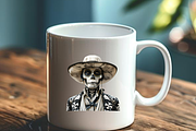 DAY OF THE DEAD CHARACTERS CLIPART, a Person Illustration by Daring Digies (Thumbnail 8 of 8)
