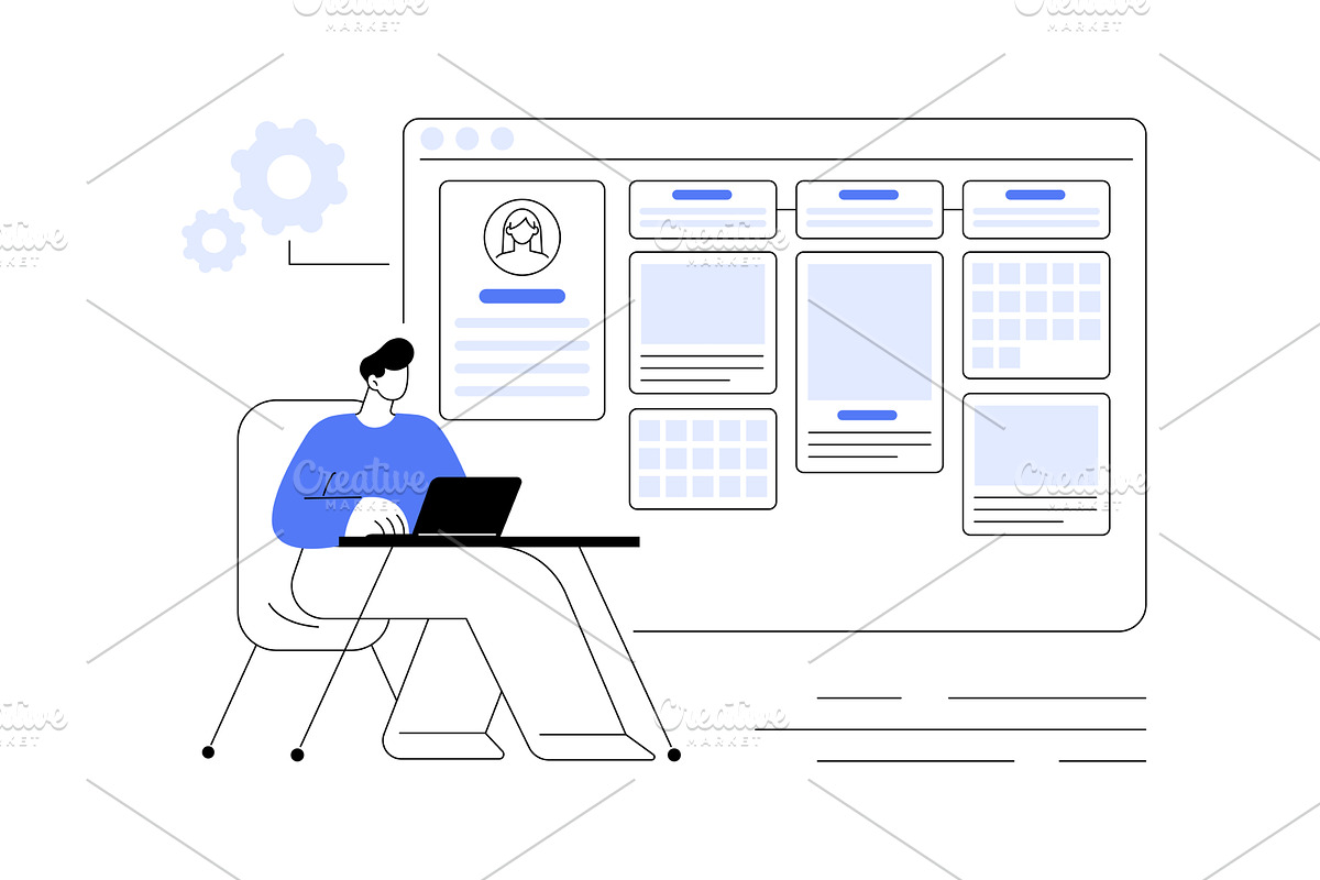 Experience maps isolated cartoon, a Finance Illustration by Visual Generation