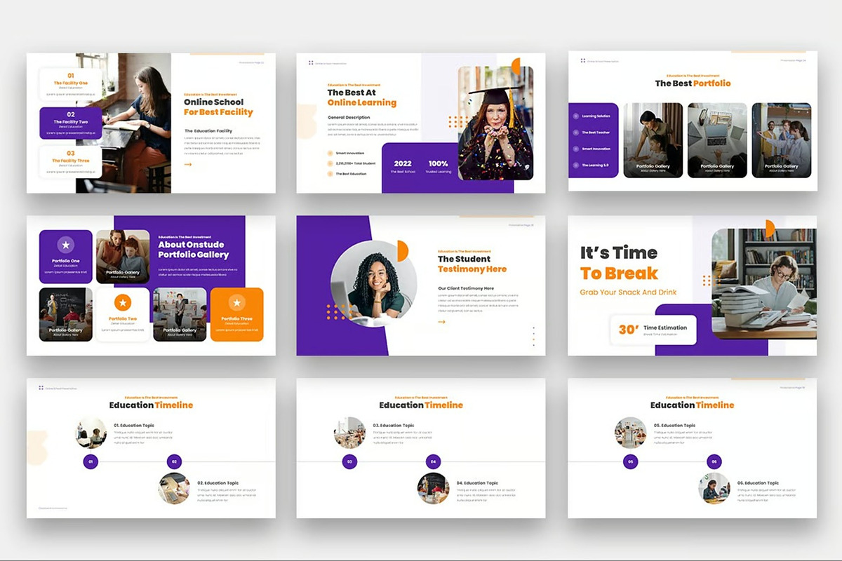Onstude - Online School Keynote, a Presentation Template by Fit-tee (Photo 6 of 6)