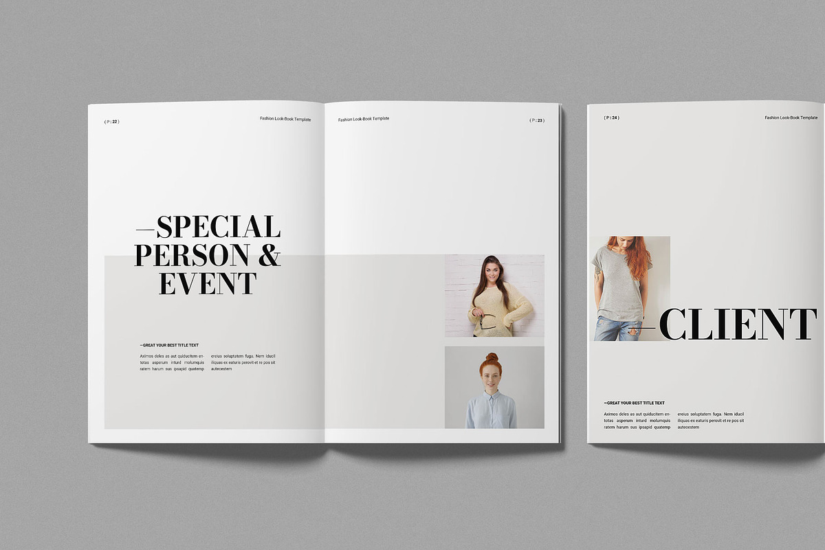 Fashion Lookbook Template, a Magazine Template by Work-Envance (Photo 9 of 11)