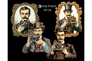 Victorian Photographer PNG Clipart, an Illustration by Memories By Lea (Thumbnail 4 of 9)