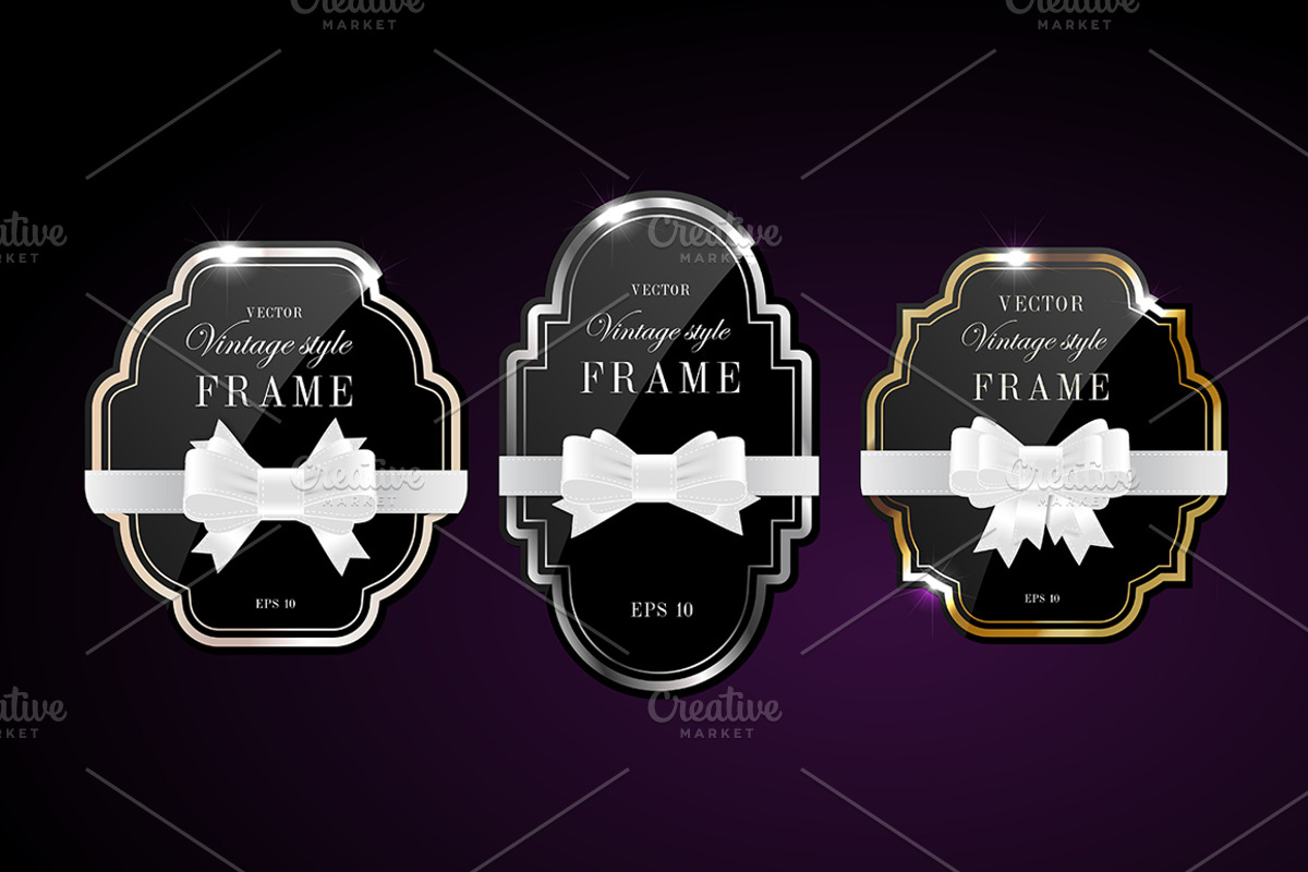Vector Retro Badges, a Templates & Theme by lissius (Photo 3 of 8)