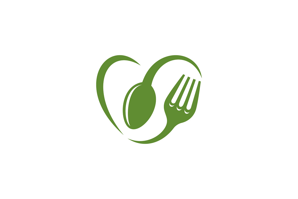 Green Dining Logo, a Branding & Logo Template by Pure Design