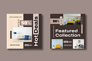 Modern Fashion Sale Social Media, a Social Media Template by MightyDesign (Thumbnail 4 of 8)
