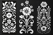Ornate Floral Laser Cut Pattern Bun, an Object Graphic by jahid234 (Thumbnail 2 of 10)