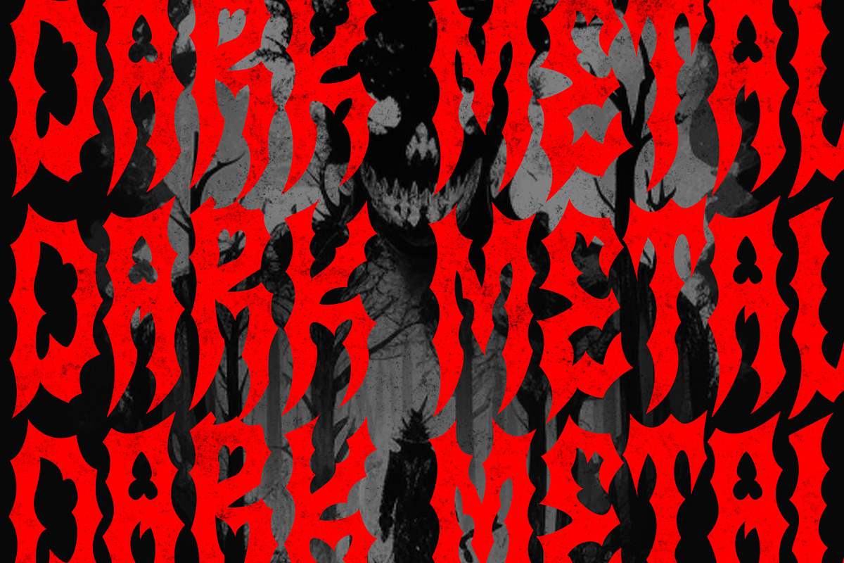BREAKS - Horror Font, a Blackletter Font by Fonday Studio (Photo 4 of 6)