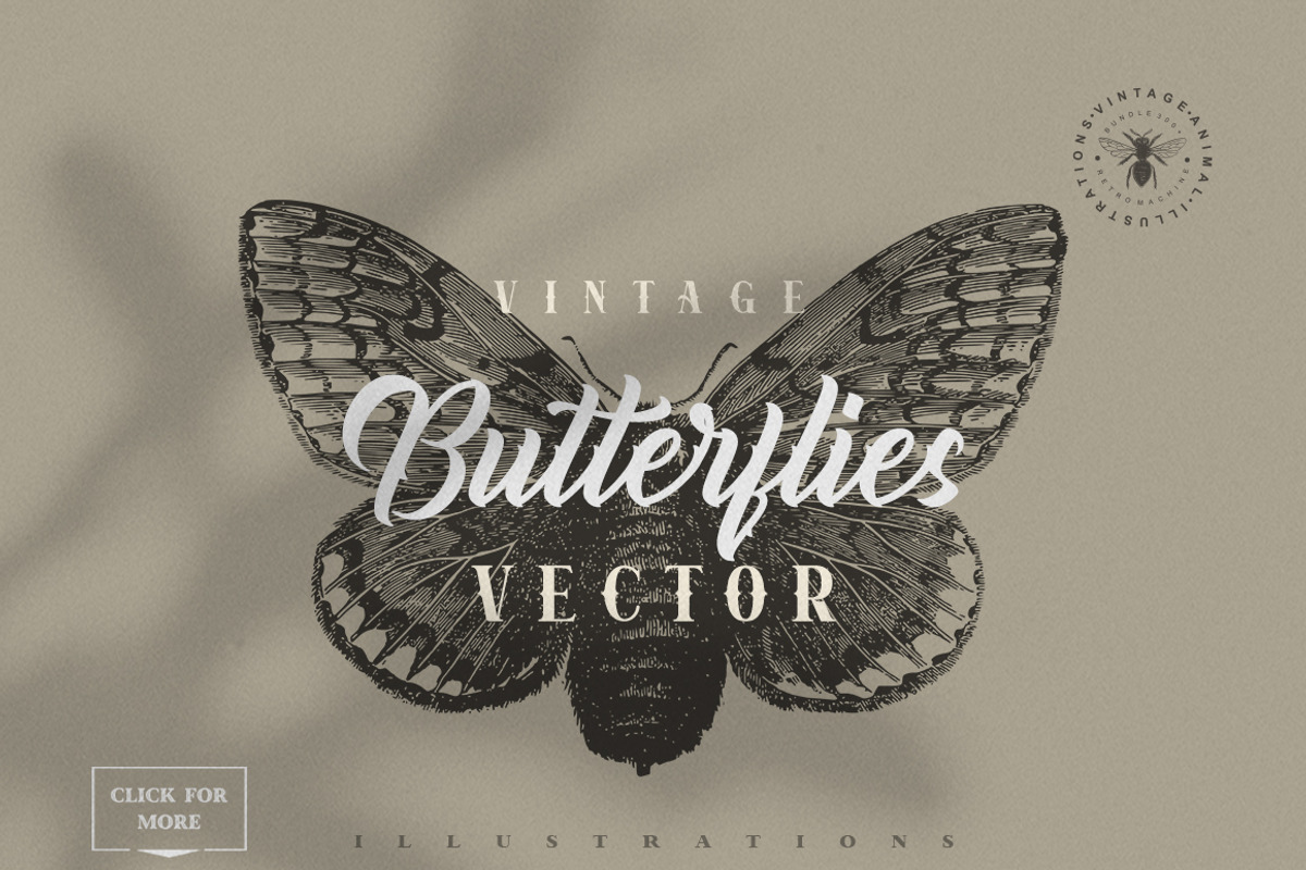 Vintage Bundle 2500+ Free Update, an Animal Illustration by Retro Machine (Photo 128 of 170)