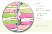 Seamless patterns of Macarons, a Pattern Graphic by Yummy (Thumbnail 2 of 10)