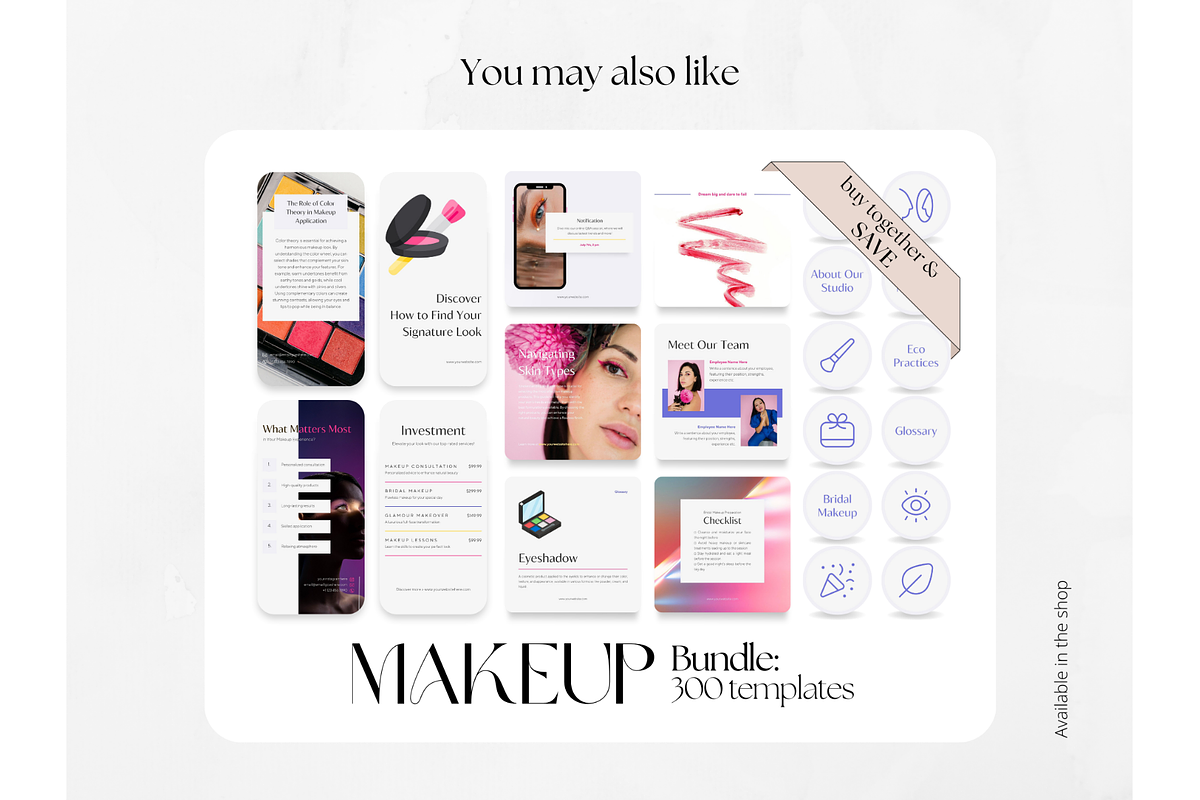 100 Color MakeUp Social Media Story, a Social Media Template by PatternLab. (Photo 9 of 9)