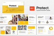 Protect Corporate PowerPoint, a Presentation Template by BumbleGraph Studio (Thumbnail 1 of 5)