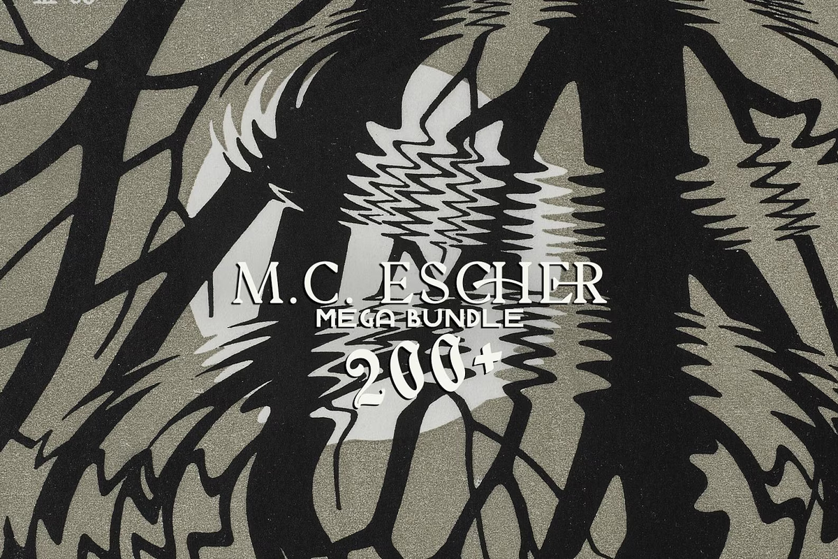 Maurits Cornelis Escher Mega Bundle, a Person Illustration by Digital Museum (Photo 6 of 11)