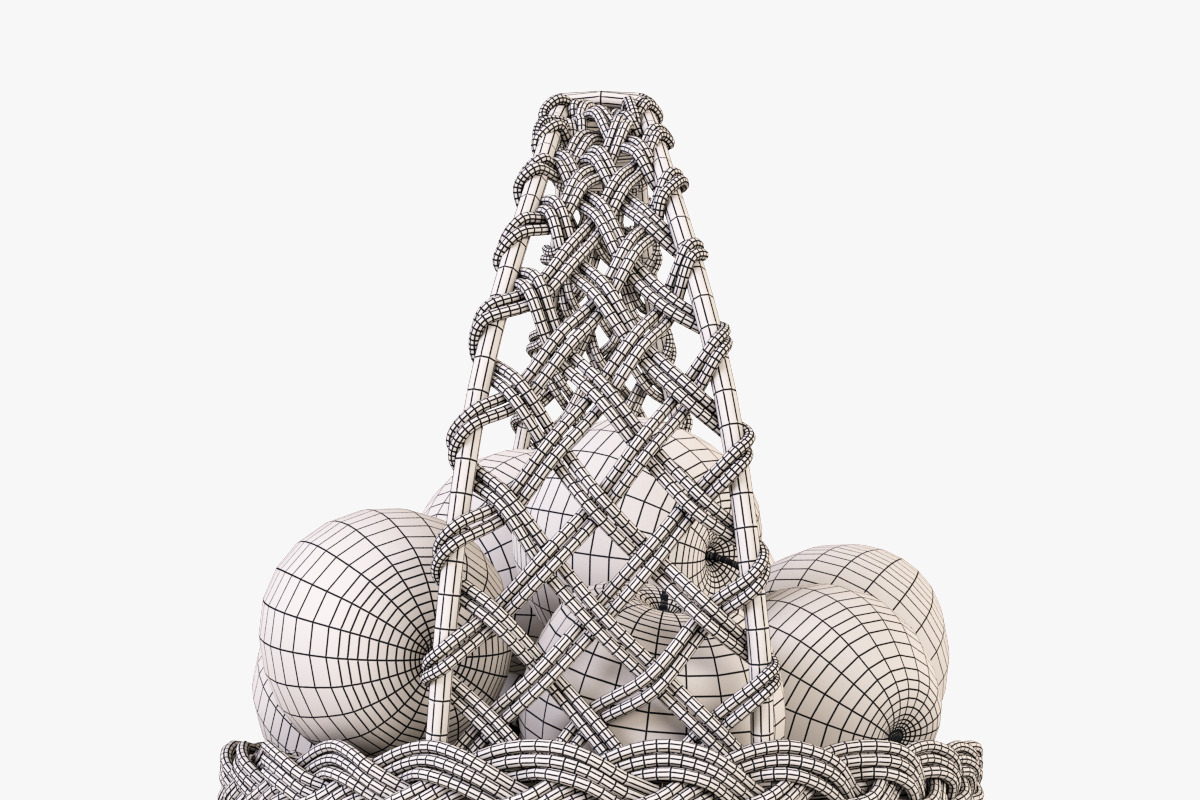 Wicker Basket 04 Gray with Apples, a Food & Drink 3D Model by Markelos (Photo 25 of 31)