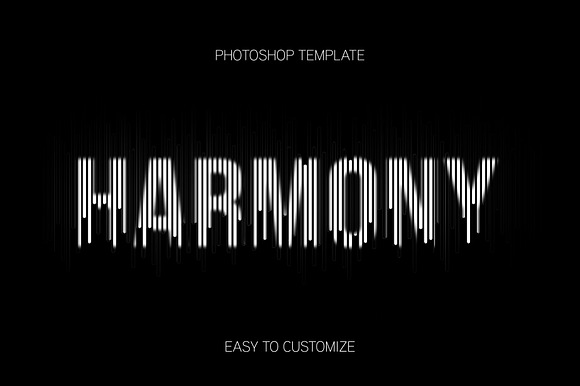 Soundwave Glitch Text Effect preview 2
