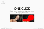 Modern Art Photoshop Action, an Action Add-On by SlideSalad (Thumbnail 2 of 27)