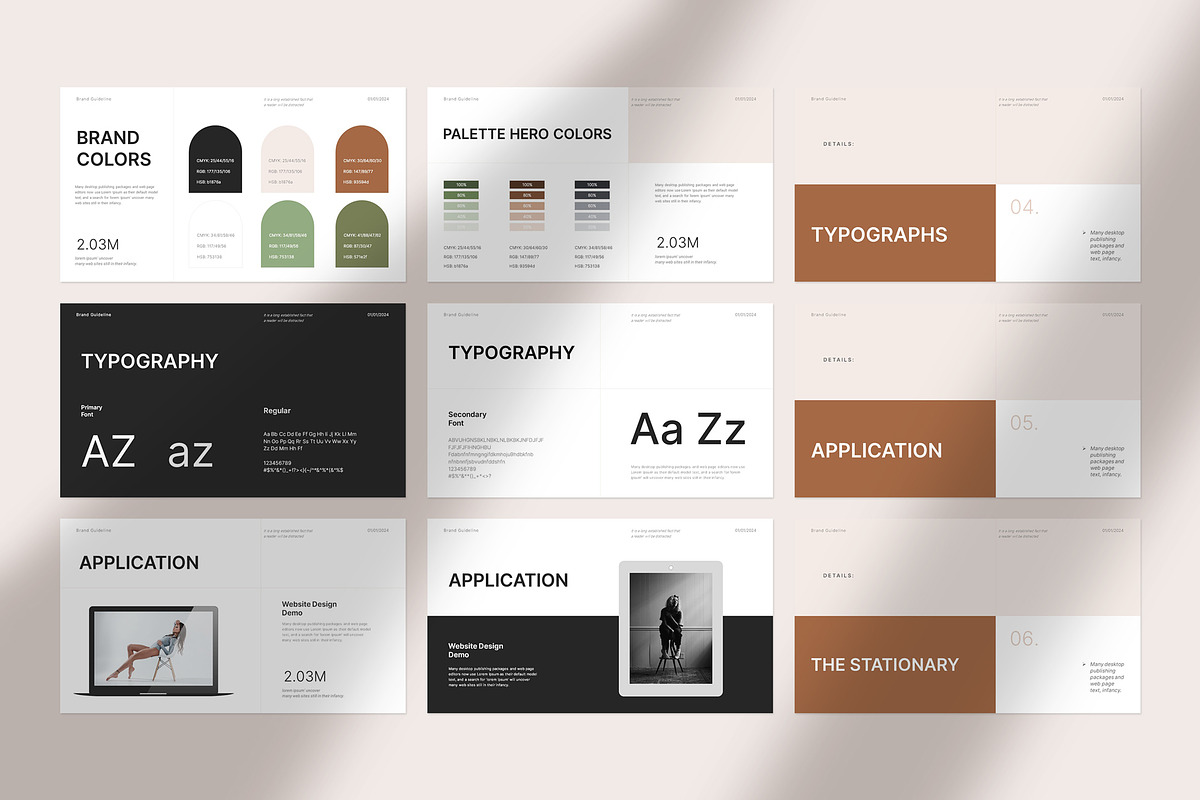 Brand Guideline Presentation preview 5