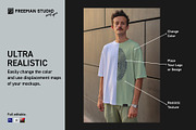 T-Shirt Mockup, a Shirt Mockup by Freeman Studio (Thumbnail 5 of 15)