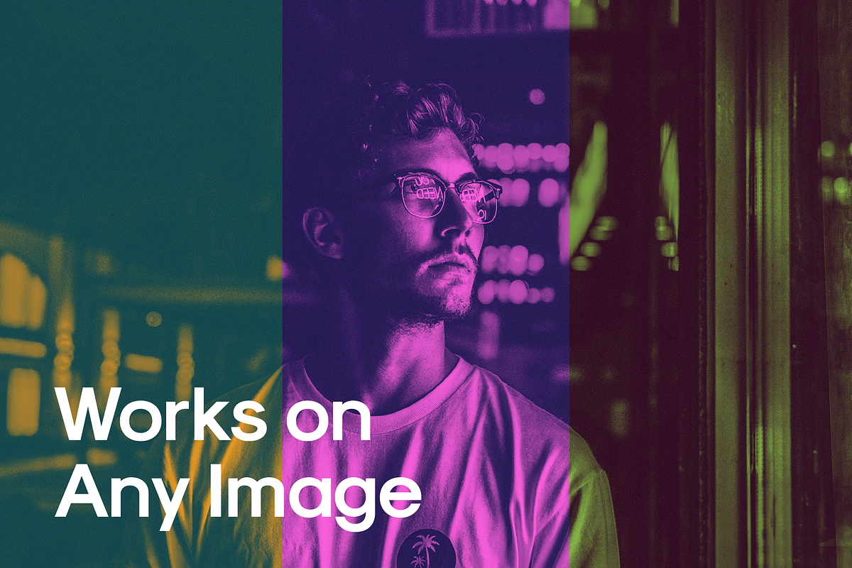 50 Duotone Photoshop Actions, an Action Add-On by PixelMind (Photo 4 of 7)