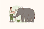 Zoologists Illustration, an Object Graphic by Jump Studio (Thumbnail 4 of 14)