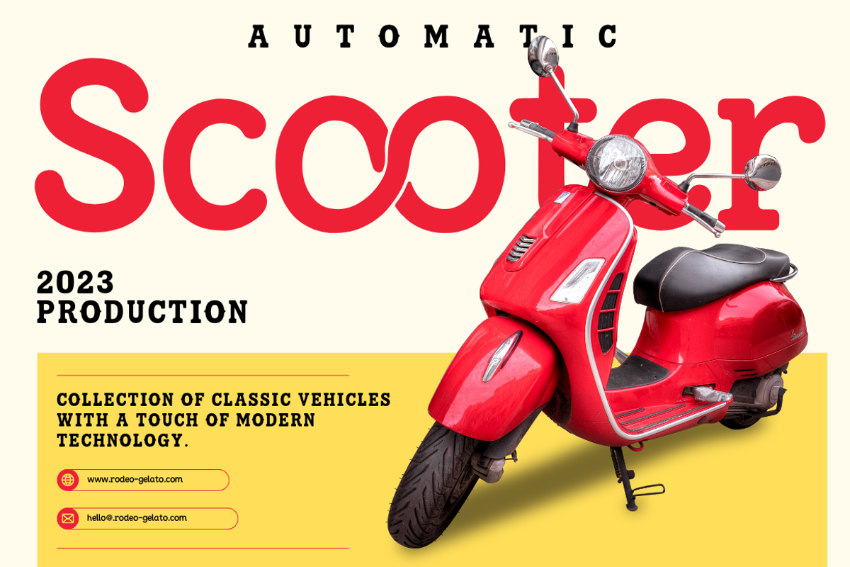 Gelato Rodeo – Slab & Monoline, a Sans Serif Font by Creacy Studio (Photo 7 of 10)