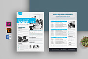 Event Schedule | MS Word & Indesign, a Flyer Template by obayes (Thumbnail 1 of 4)