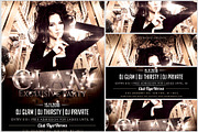 Club Party Flyer 1, a Flyer Template by FlyerHeroes (Thumbnail 3 of 4)