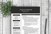 Resume Template Vivienne, a Resume Template by Resume Template Shoppe (Thumbnail 2 of 4)