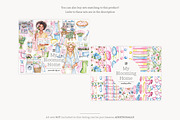 Spring Clipart | Cleaning Clip Art, a Seasonal Illustration by GlamArtZhanna (Thumbnail 2 of 8)