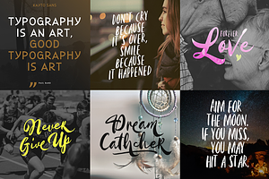 Kayto - Calligraphy Font Bundle