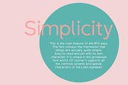 RFX easy Regular Font, a Sans Serif Font by Xaver DesignStudio (Thumbnail 2 of 8)