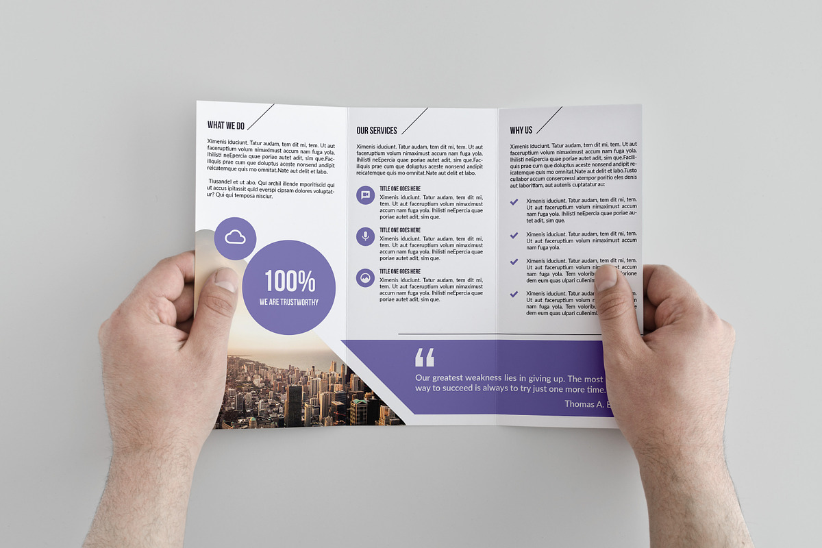 Trifold Brochure Template, a Brochure Template by assaiv (Photo 9 of 9)