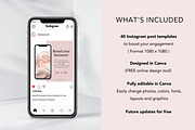 Amelia Instagram Templates Canva, a Social Media Template by DeeBeeDesign (Thumbnail 5 of 10)