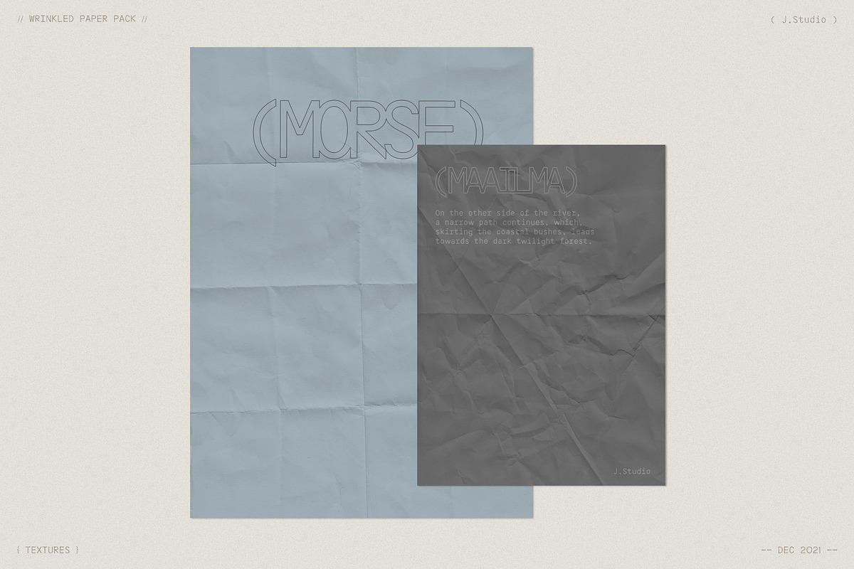 Wrinkled Paper Pack – 70+ PNG Files, a Texture Graphic by J.Studio (Photo 8 of 13)
