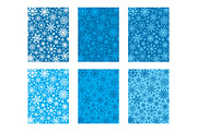 Snowflakes Background, a Pattern Graphic by beguima (Thumbnail 2 of 6)