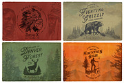 American Vintage Badges 6, a Branding & Logo Template by Opus Nigrum (Thumbnail 4 of 7)