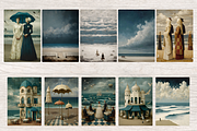 WAVES AND WHISPERS BEACH JUNK JOURNA, a Decorative Illustration by Daring Digies (Thumbnail 2 of 9)
