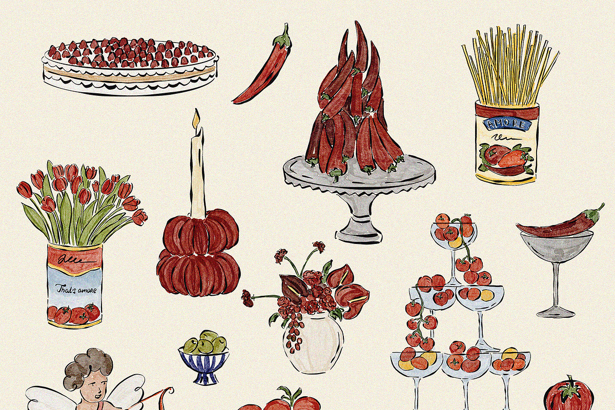 That's Amore Italian Summer Clipart, an Object Illustration by Teresa Art Store (Photo 4 of 6)