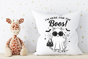 I'm Here for the Boos, Halloween PNG, an Illustration by Craft Nest (Thumbnail 5 of 6)