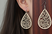 Beautiful elegant wooden laser cut, an Object Graphic by Designer_Momina (Thumbnail 5 of 5)
