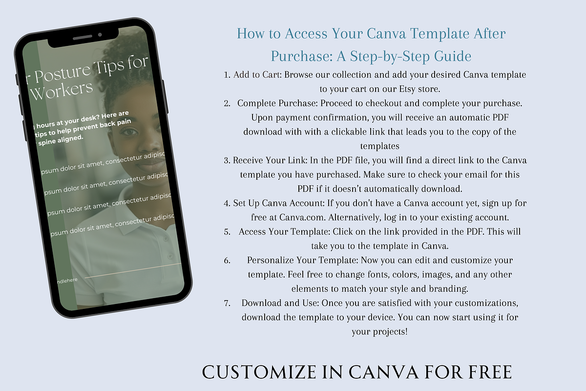CHIROPRACTIC INSTAGRAM POSTS, a Social Media Template by Daring Digies (Photo 5 of 8)