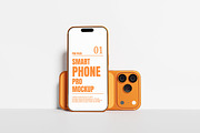 iPhone 17 Pro Mockup, an iPhone Mockup by AndikaGraphic (Thumbnail 3 of 6)